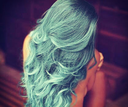 Pastel Blue Hair Dye