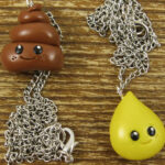 Pee And Poop Emoji Bff Necklaces 1