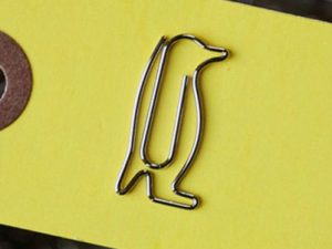Penguin Shaped Paper Clips | Million Dollar Gift Ideas