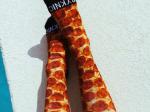Pepperoni Pizza Socks 1