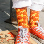 Pepperoni Pizza Socks