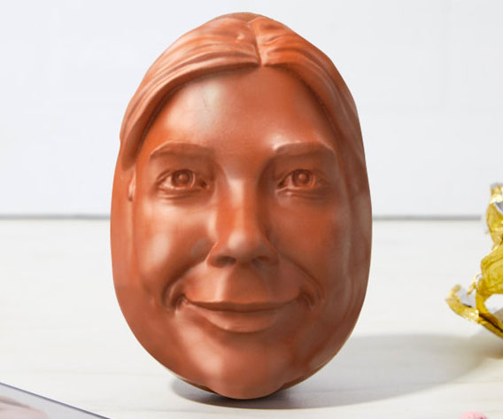 Personalized Chocolate Egg