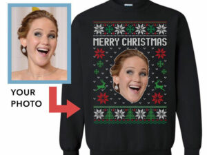 Personalized Face Ugly Christmas Sweater | Million Dollar Gift Ideas