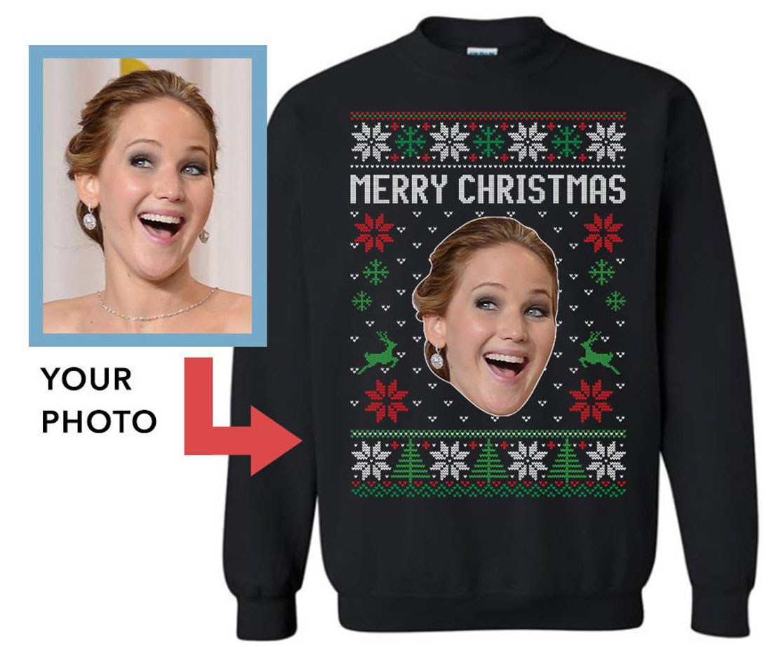 Personalized Face Ugly Christmas Sweater