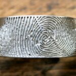 Personalized Fingerprint Wedding Ring 2