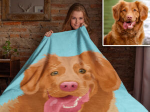 Personalized Pet Blanket | Million Dollar Gift Ideas