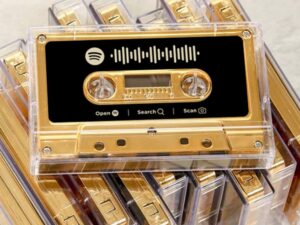 Personalized Spotify Playlist Cassette | Million Dollar Gift Ideas