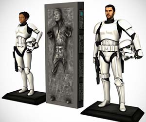 Personalized Storm Trooper Figure