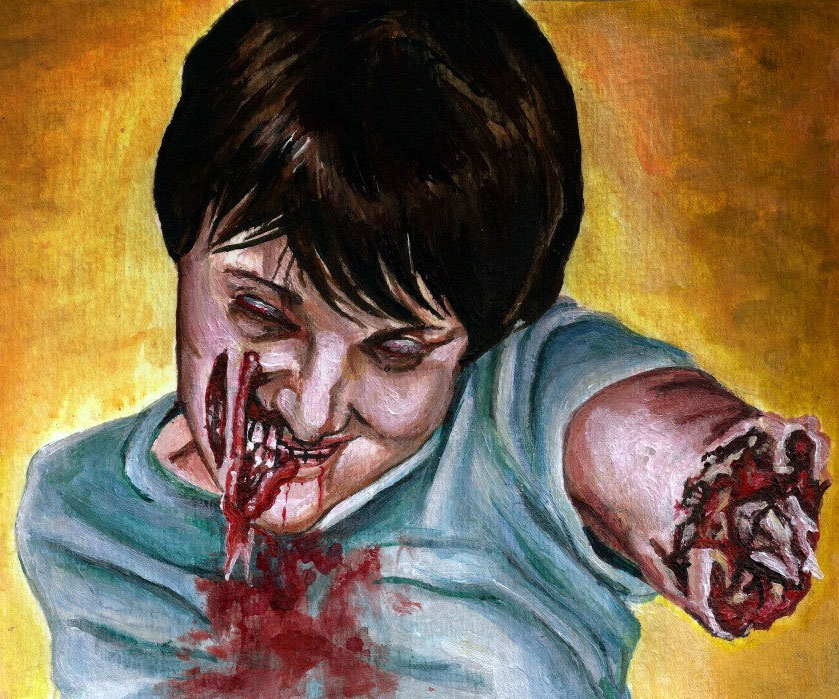 Personalized Zombie Paintings