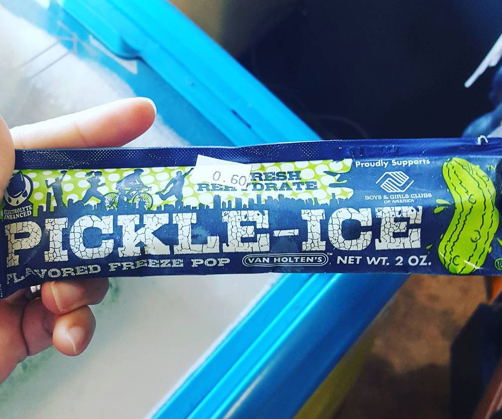 Pickle Flavored Ice Pops 1