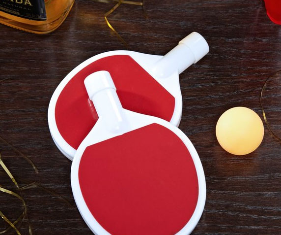 Ping Pong Paddle Flasks