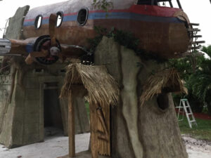 Plane Wreckage Treehouse | Million Dollar Gift Ideas