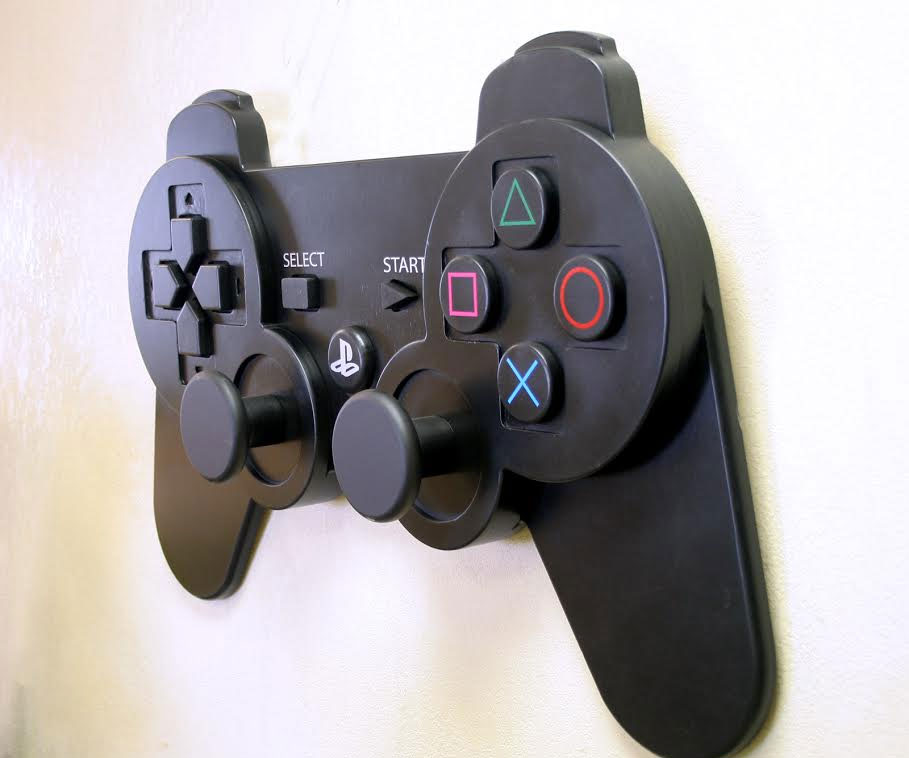 Playstation Controller Coat Rack 2