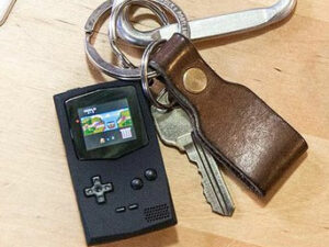 Pocketstripe Keychain Gaming Console 1