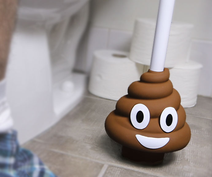 Poop Emoji Plunger 1