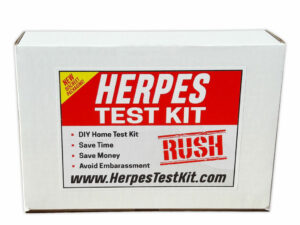 Prank Herpes Test Kit Shipping Box | Million Dollar Gift Ideas