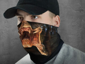 Predator Mask Alien Scarf 1