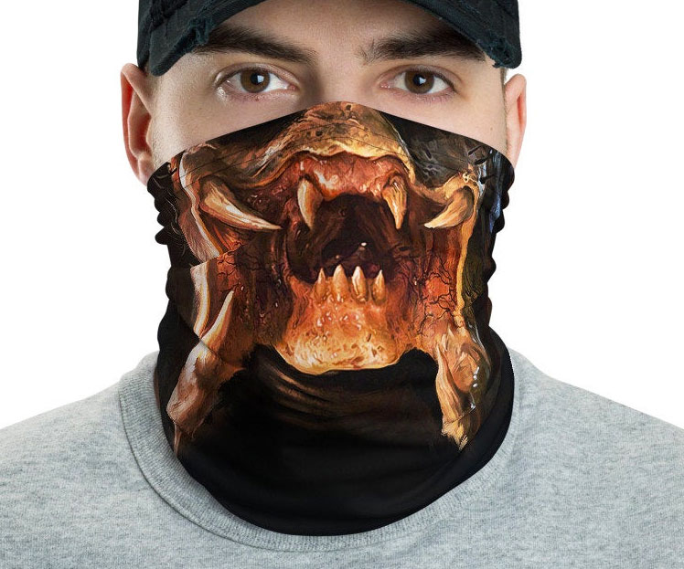 Predator Mask Alien Scarf