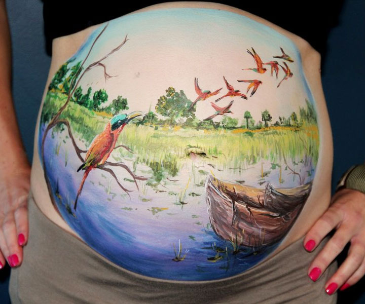 Pregnancy Belly Painting Kit 1
