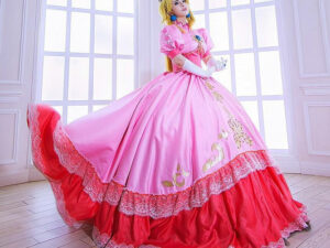 Princess Peach Cosplay Dress | Million Dollar Gift Ideas