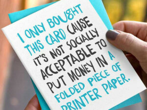 Printer Paper Birthday Card | Million Dollar Gift Ideas