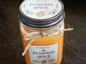 Pumpkin Spice Scented Candle 1