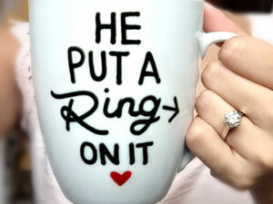 Put A Ring On It Mug | Million Dollar Gift Ideas