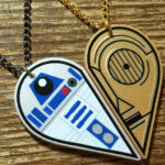R2-D2 C-3PO BFF Necklace