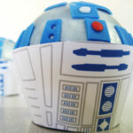 R2-D2 Cupcake Topper