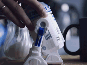 R2-D2 Desktop Vacuum | Million Dollar Gift Ideas