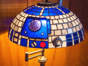R2-D2 Stained Glass Lampshade | Million Dollar Gift Ideas