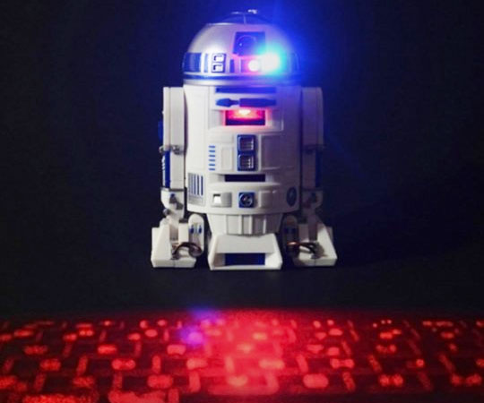 R2-D2 Virtual Keyboard Projector