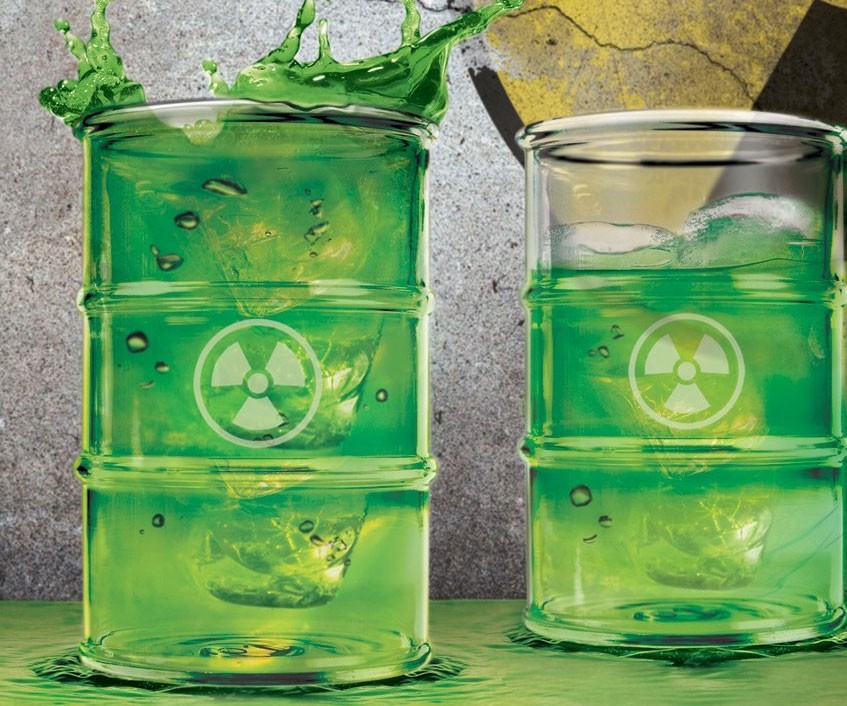 Radioactive Waste Drinking Cup