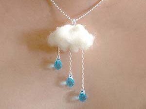 Rain Cloud Necklace | Million Dollar Gift Ideas