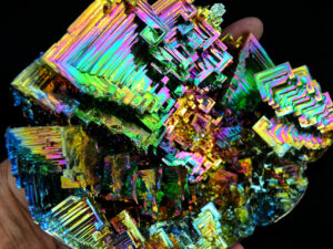 Rainbow Bismuth Crystal | Million Dollar Gift Ideas