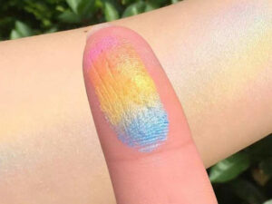 Rainbow Blush Makeup 1