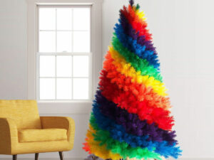 Rainbow Christmas Tree 1
