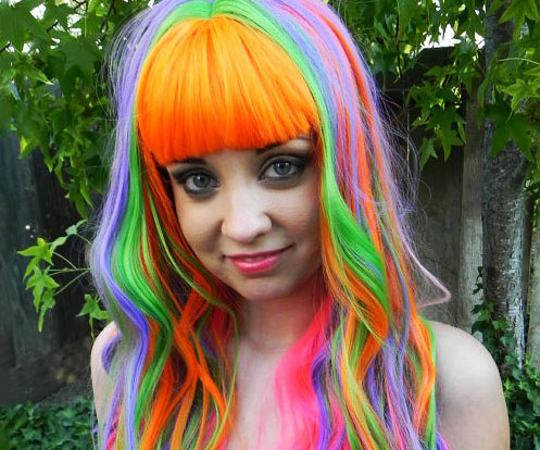 Rainbow Wig