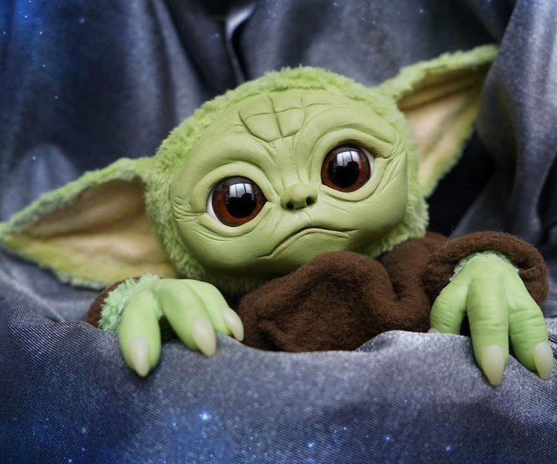 Realistic Baby Yoda Doll