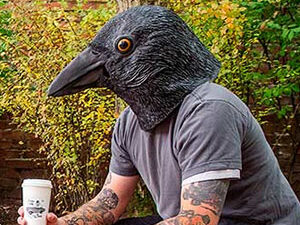Realistic Crow Mask | Million Dollar Gift Ideas