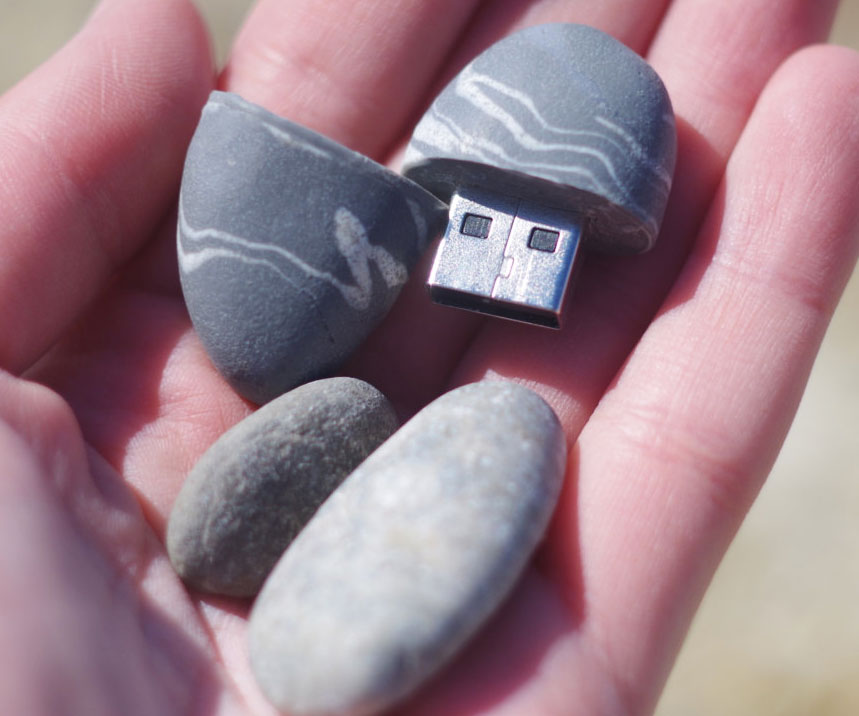 Realistic Stone USB Drive