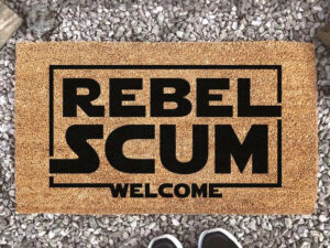 Rebel Scum Welcome Doormat | Million Dollar Gift Ideas