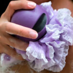 Refillable Soap Dispensing Loofah
