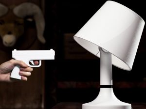 Remote Gun Lamp | Million Dollar Gift Ideas