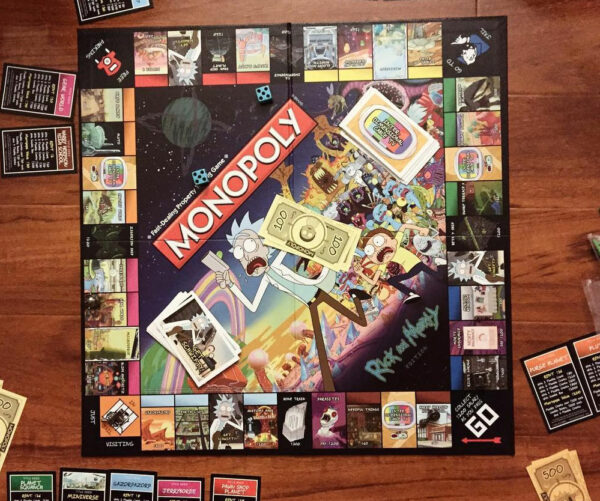 Rick And Morty Monopoly