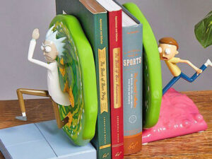 Rick And Morty Portal Bookends | Million Dollar Gift Ideas