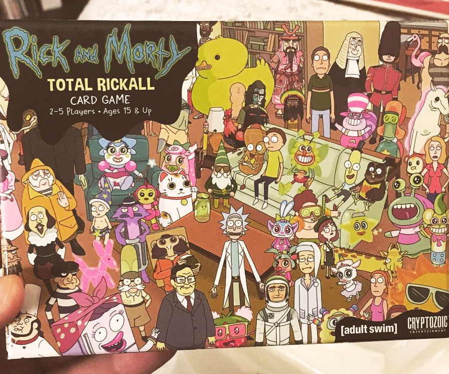 Rick And Morty Total Rickall Card Game
