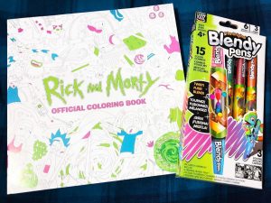 Rick Amp Morty Official Coloring Book 1