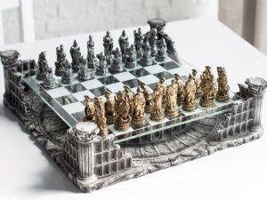 Roman Gladiators 3D Chess Set | Million Dollar Gift Ideas