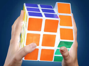 Rubiks Cube Lamp 1